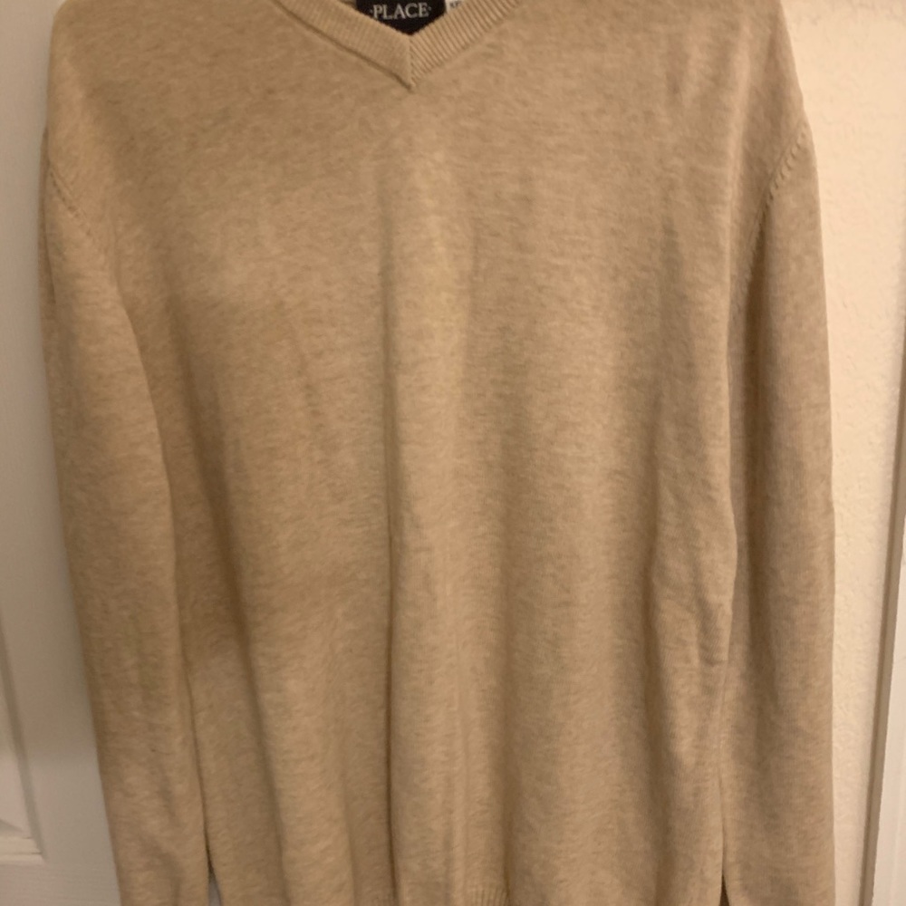 Children’s Place beige sweater boys xxl - Picture 4 of 4
